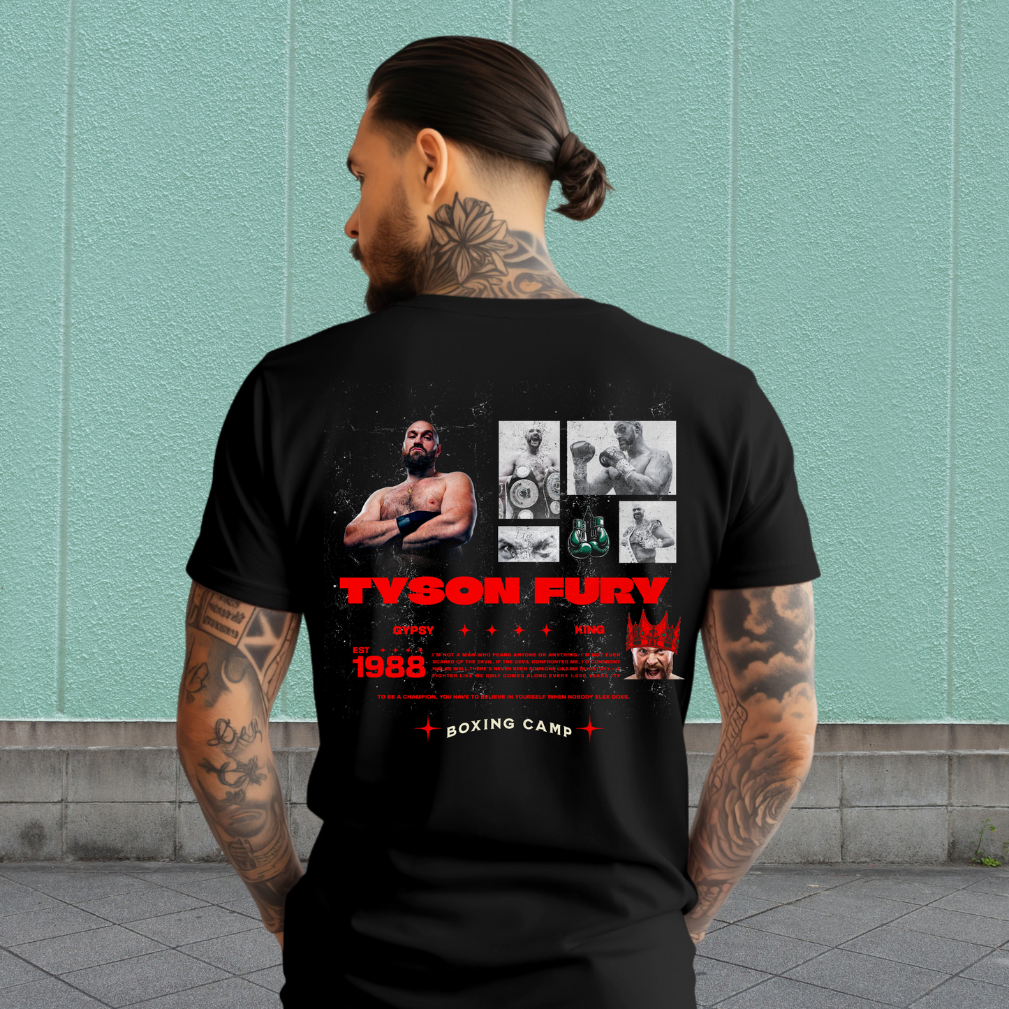 Tyson Fury graphic tee