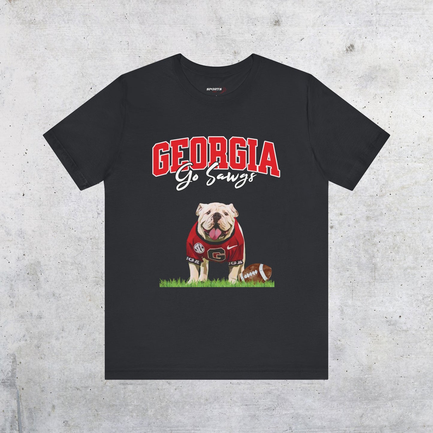 Go Dawgs Football Tee