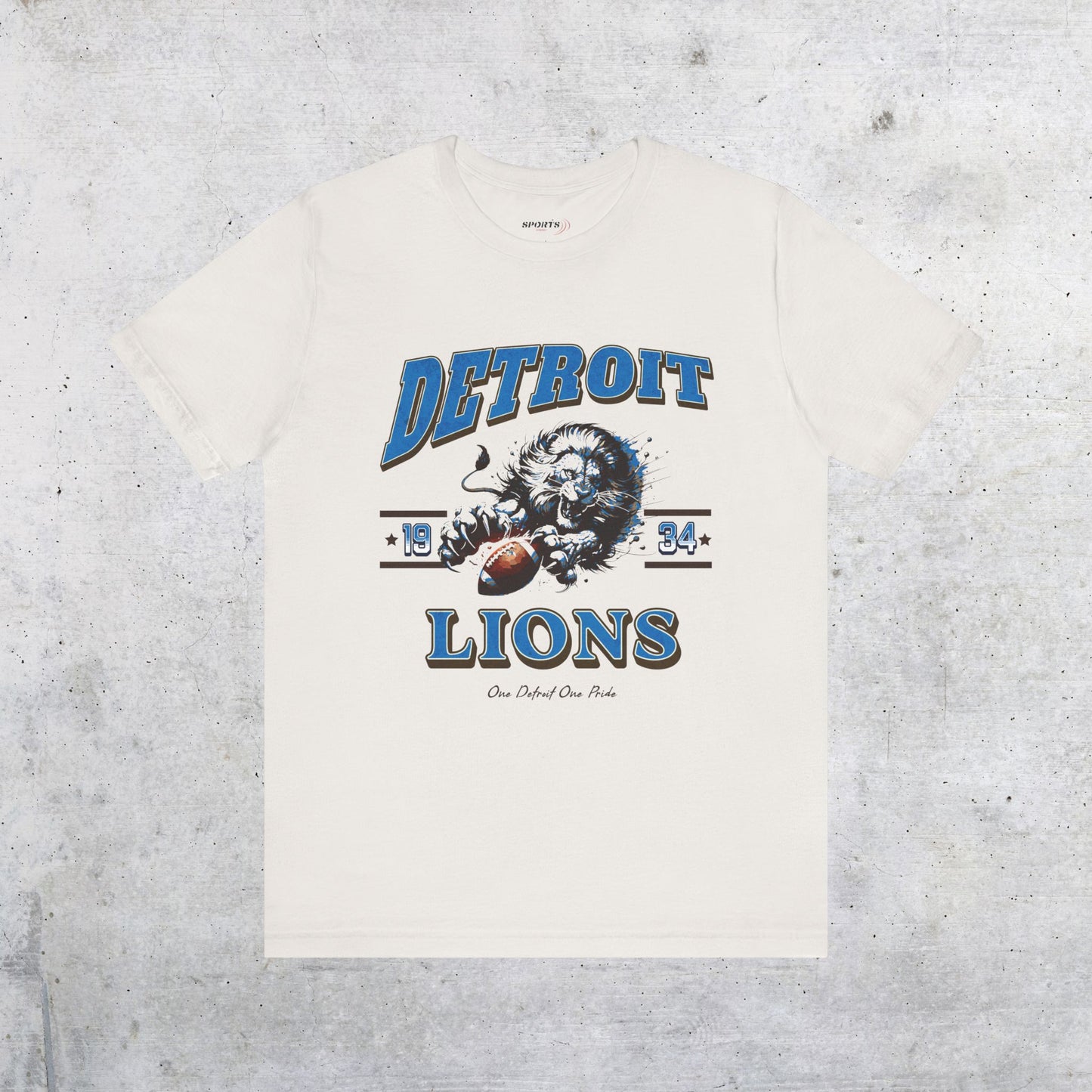 Detroit Lions Vintage Football T-Shirt