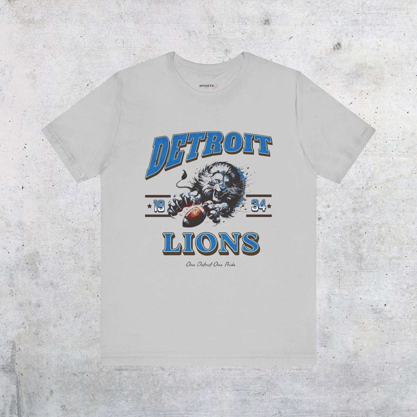Detroit Lions Vintage Football T-Shirt