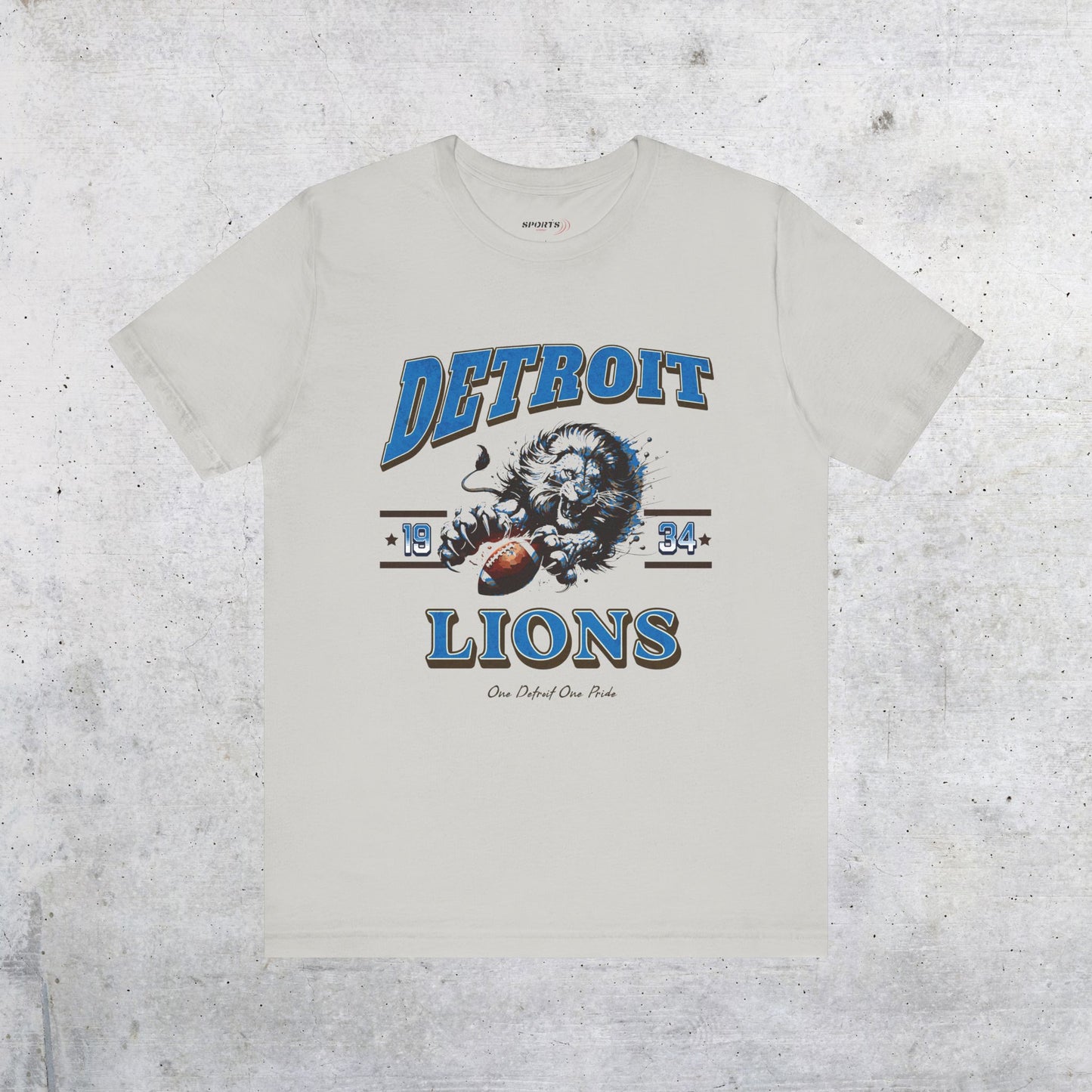 Detroit Lions Vintage Football T-Shirt