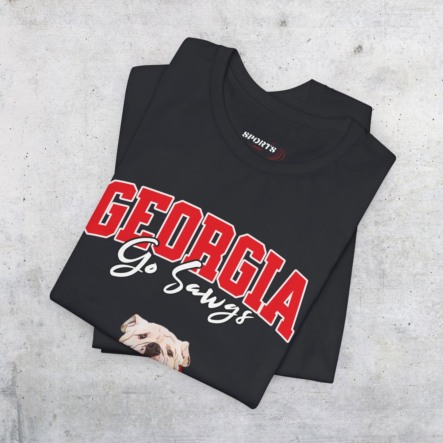 Go Dawgs Football Tee