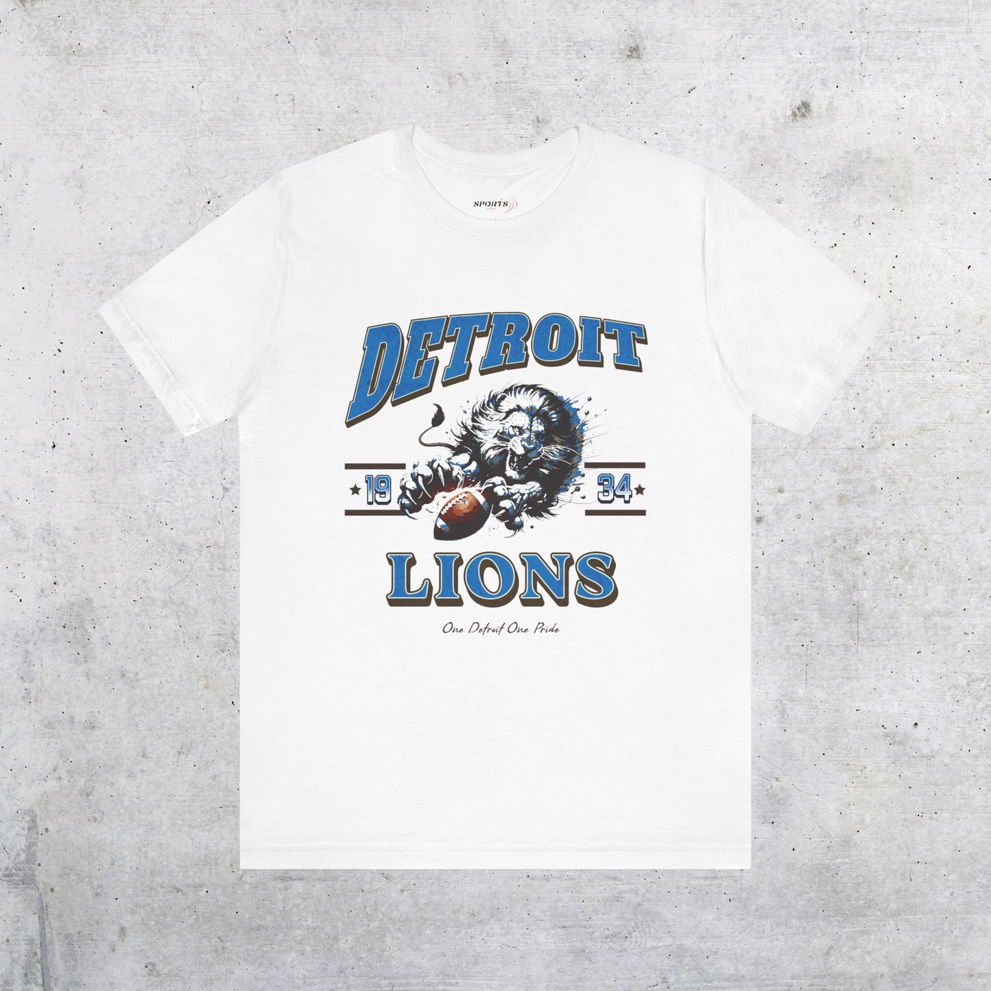 Detroit Lions Vintage Football T-Shirt
