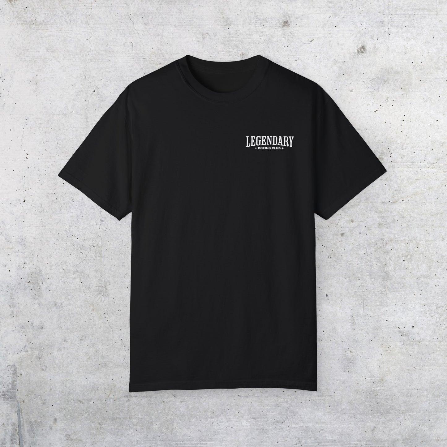 Legendary Boxing Black graphic tshirt
