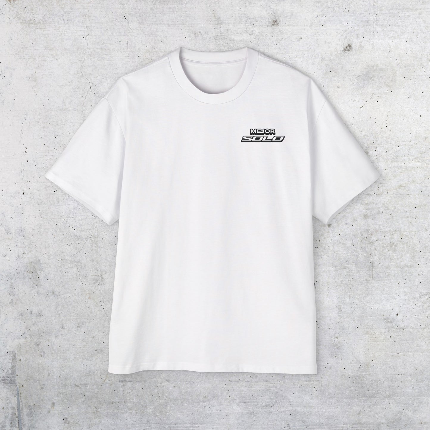 White Solo Club Streetwear Graphic shirt 